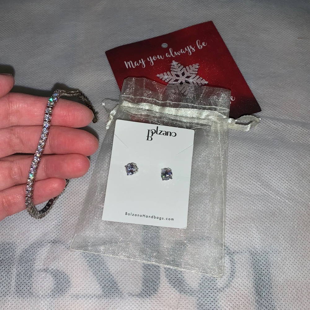 Bolzano Earrings & Bracelet Set